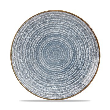 Homespun Slate Blue Coupe Plate 26cm